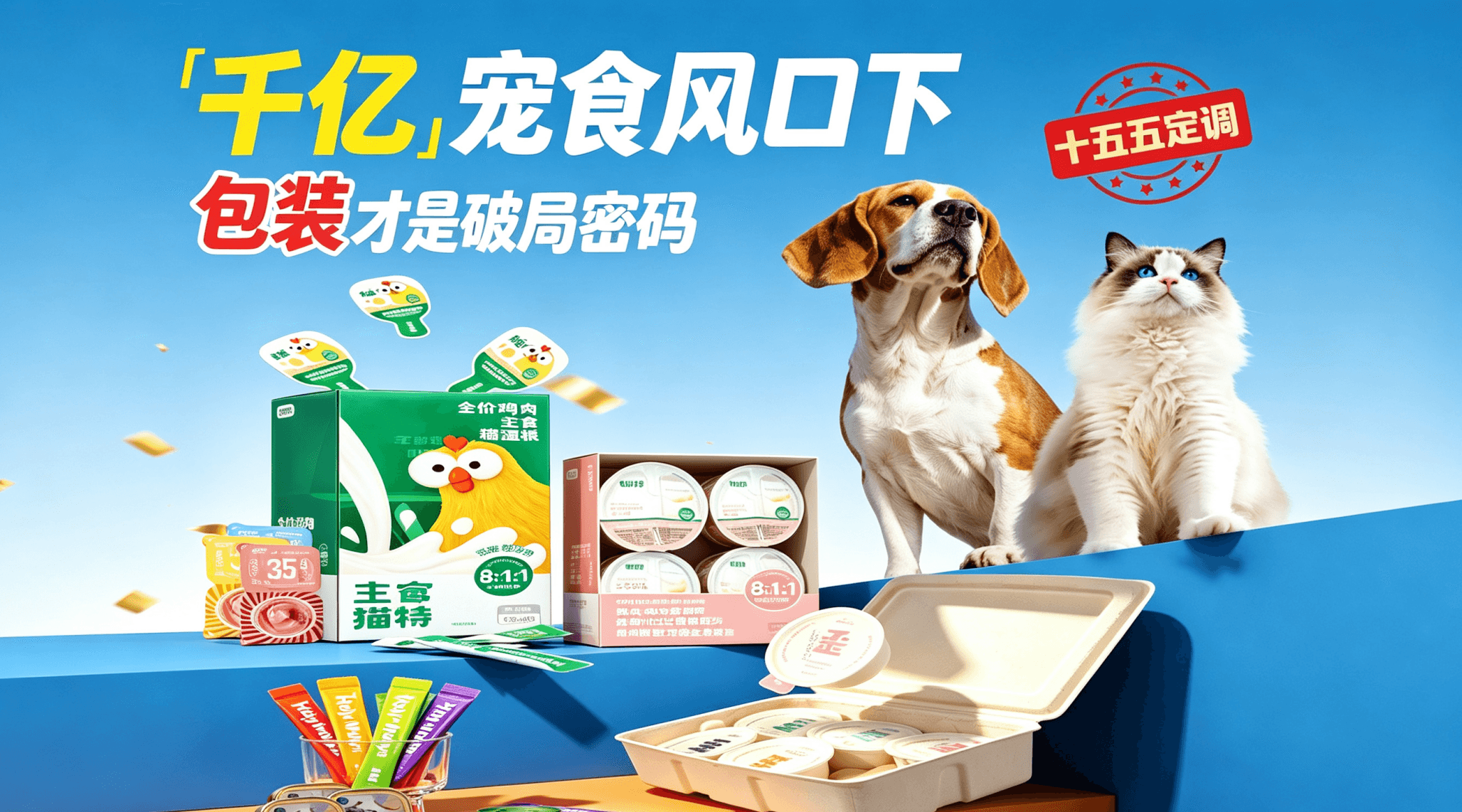 千亿宠食风口下，包装才是破局密码！