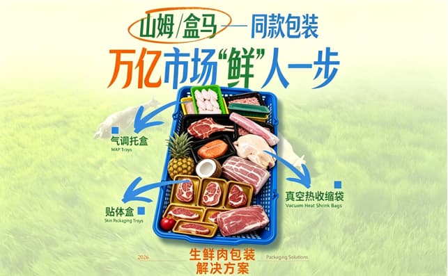 生鲜肉包装解决方案